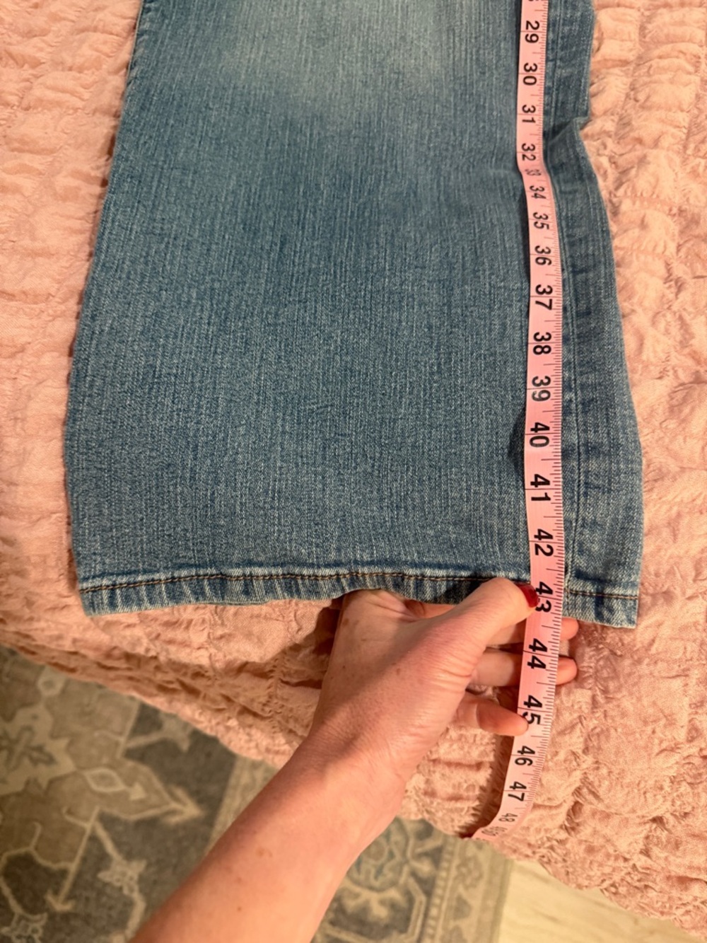 Jessica Simpson Women’s Dance the Night Away Wide Leg Boyfriend Jeans, Size 10 - Picture 12 of 12
